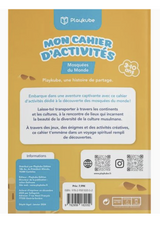 Mon cahier d'activités : Mosquées du monde (3-10 ans) - Éditions Playkube