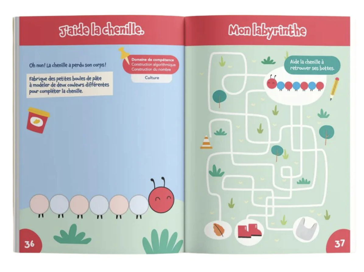 Mon cahier d'activités : Edition Paris 3-6 ans - Éditions Playkube