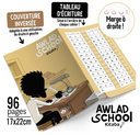 Cahier d'écriture arabe Awlad School - Bdouin Éditions