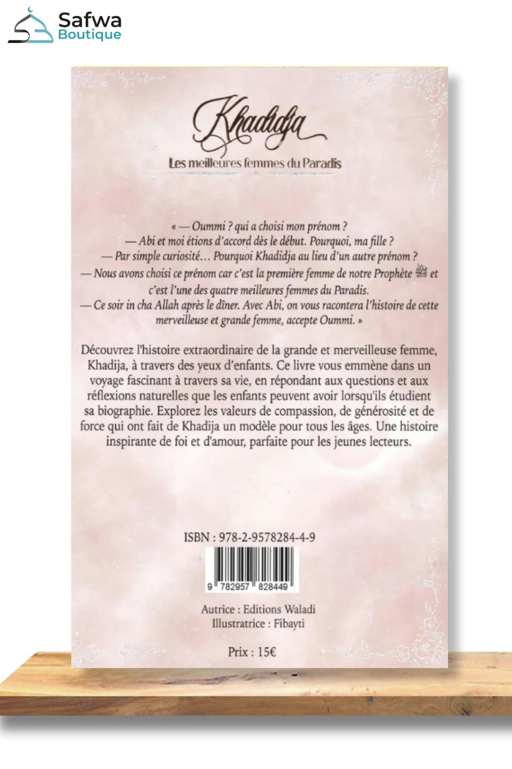 Khadidja : les meilleures femmes du Paradis - Éditions Waladi