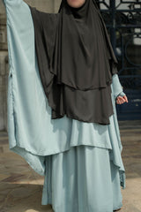 Abaya 2 pièces à clips Umm Hafsa