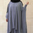Abaya 2 pièces à clips Umm Hafsa