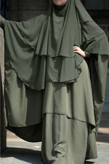 Abaya 2 pièces à clips Umm Hafsa