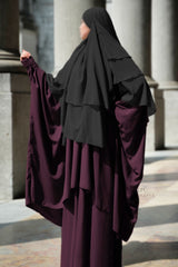 Abaya 2 pièces à clips Umm Hafsa