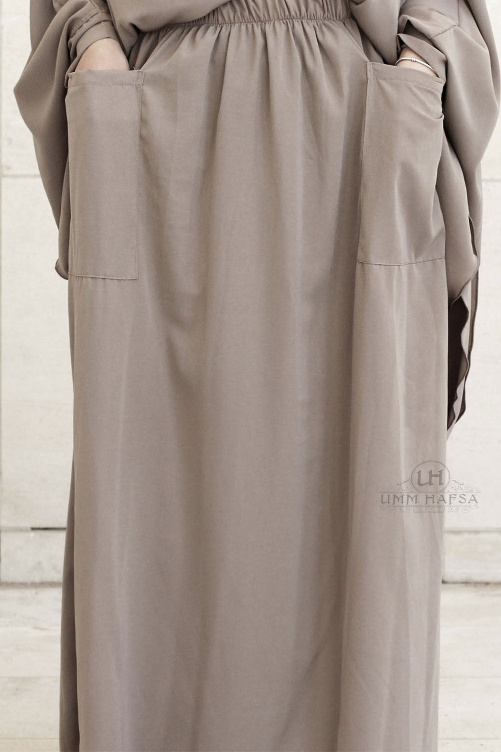 Abaya 2 pièces à clips Umm Hafsa