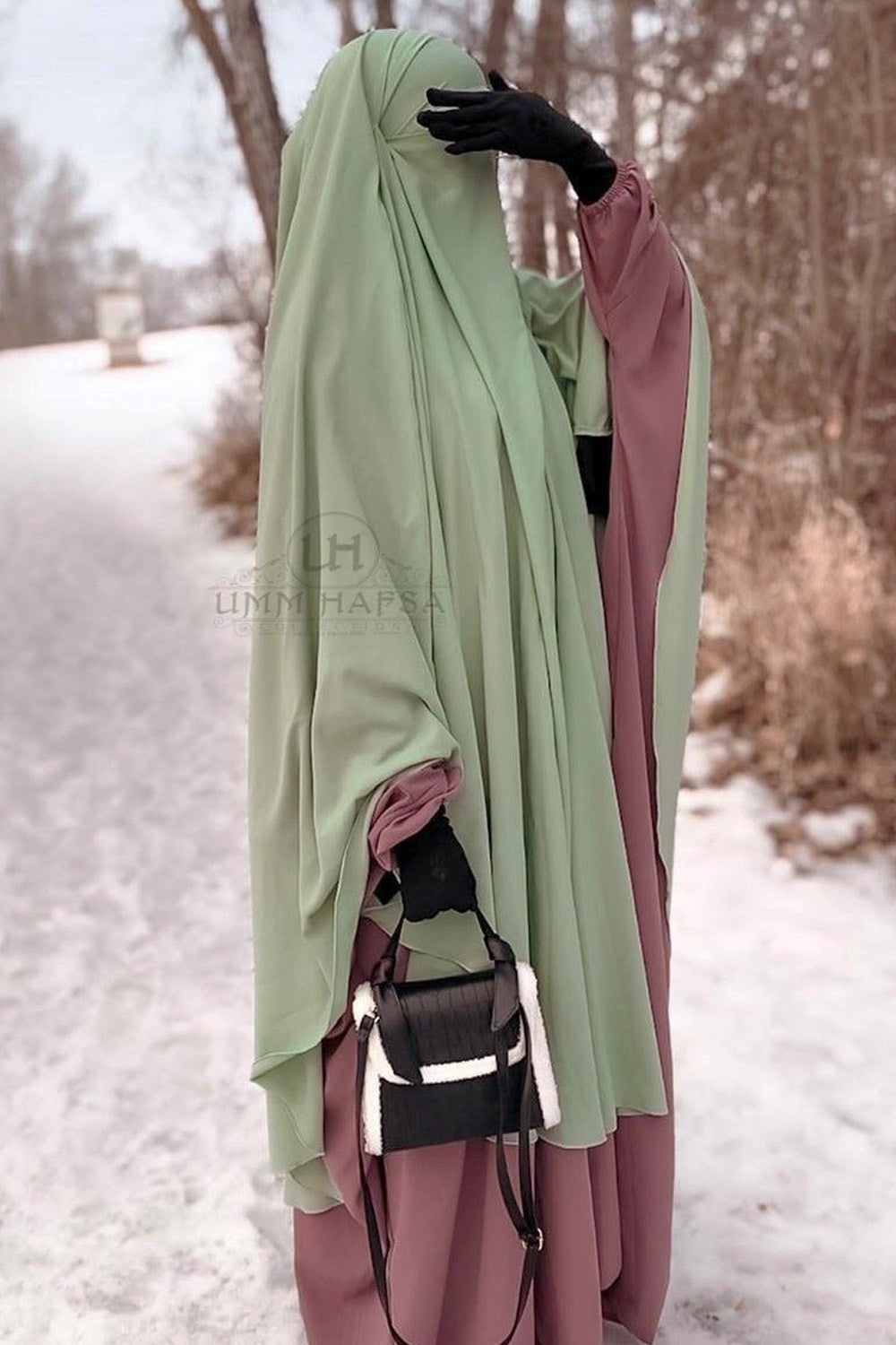 Khimar & Niqab papillon Umm Hafsa