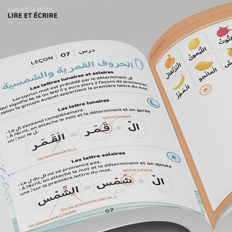 Awlad School - J'apprends à lire et à écrire l'arabe avec Awlad school - Bdouin Éditions