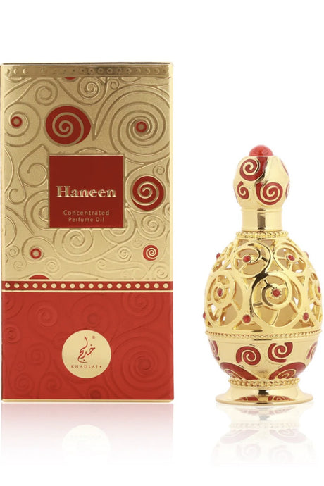 Huile de parfum Haneen Gold 20mL - Khadlaj Perfumes