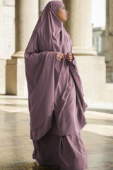 Jilbab Amira 2 voiles Umm Hafsa
