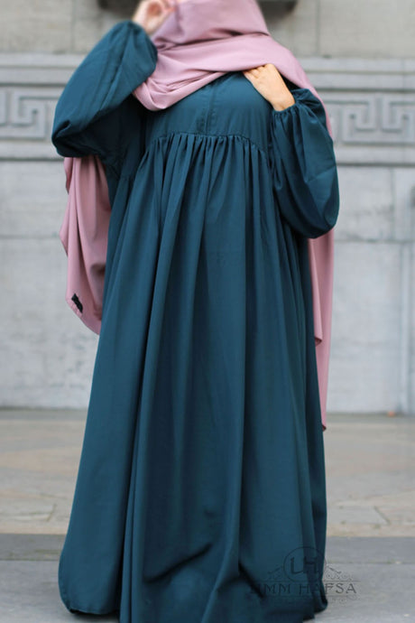 Abaya manche ballon Umm Hafsa