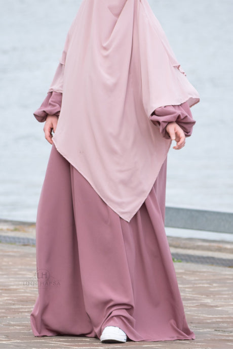Abaya manche ballon Umm Hafsa