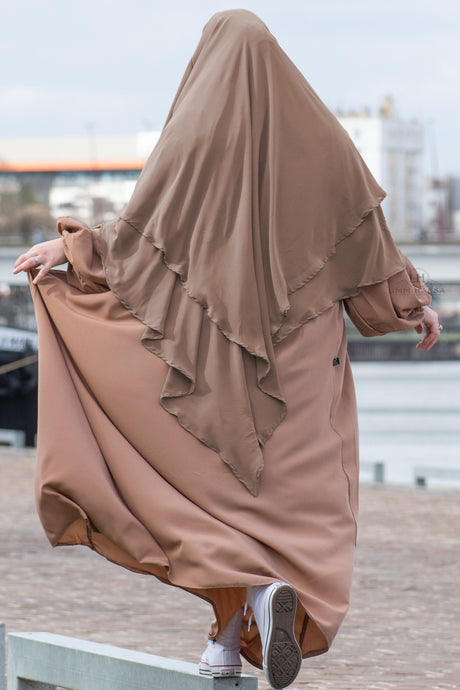 Abaya manche ballon Umm Hafsa