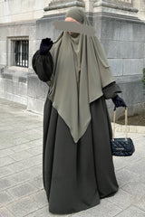 Abaya manche ballon Umm Hafsa