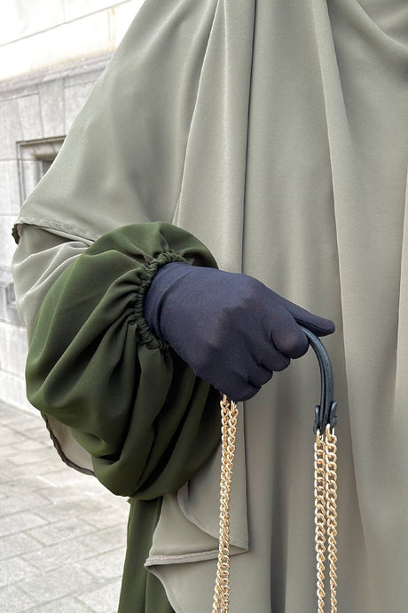 Abaya manche ballon Umm Hafsa