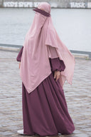 Abaya manche ballon Umm Hafsa