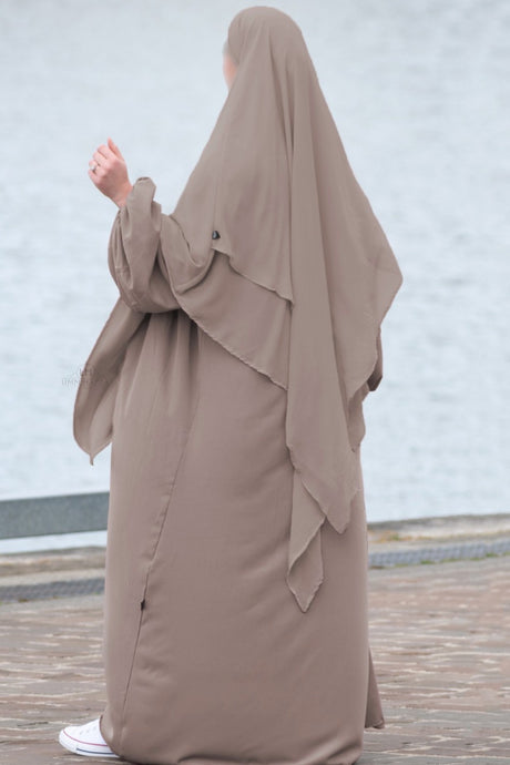 Abaya manche ballon Umm Hafsa