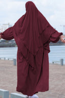 Abaya manche ballon Umm Hafsa