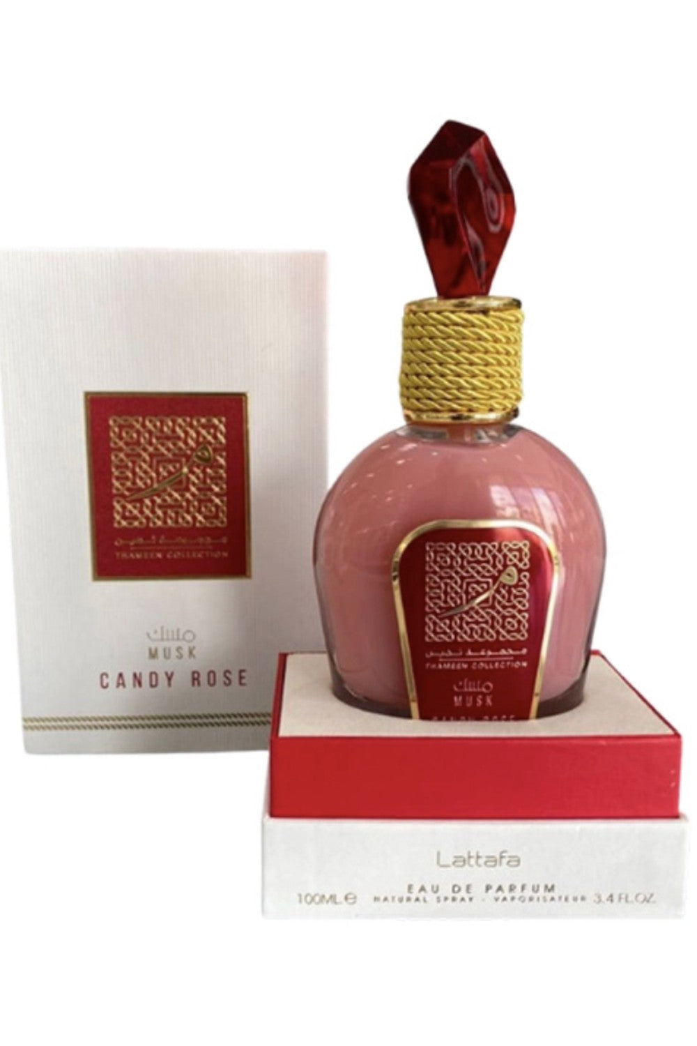 Eau de Parfum Thameen Candy Rose 100mL - Lattafa Perfumes Dubaï