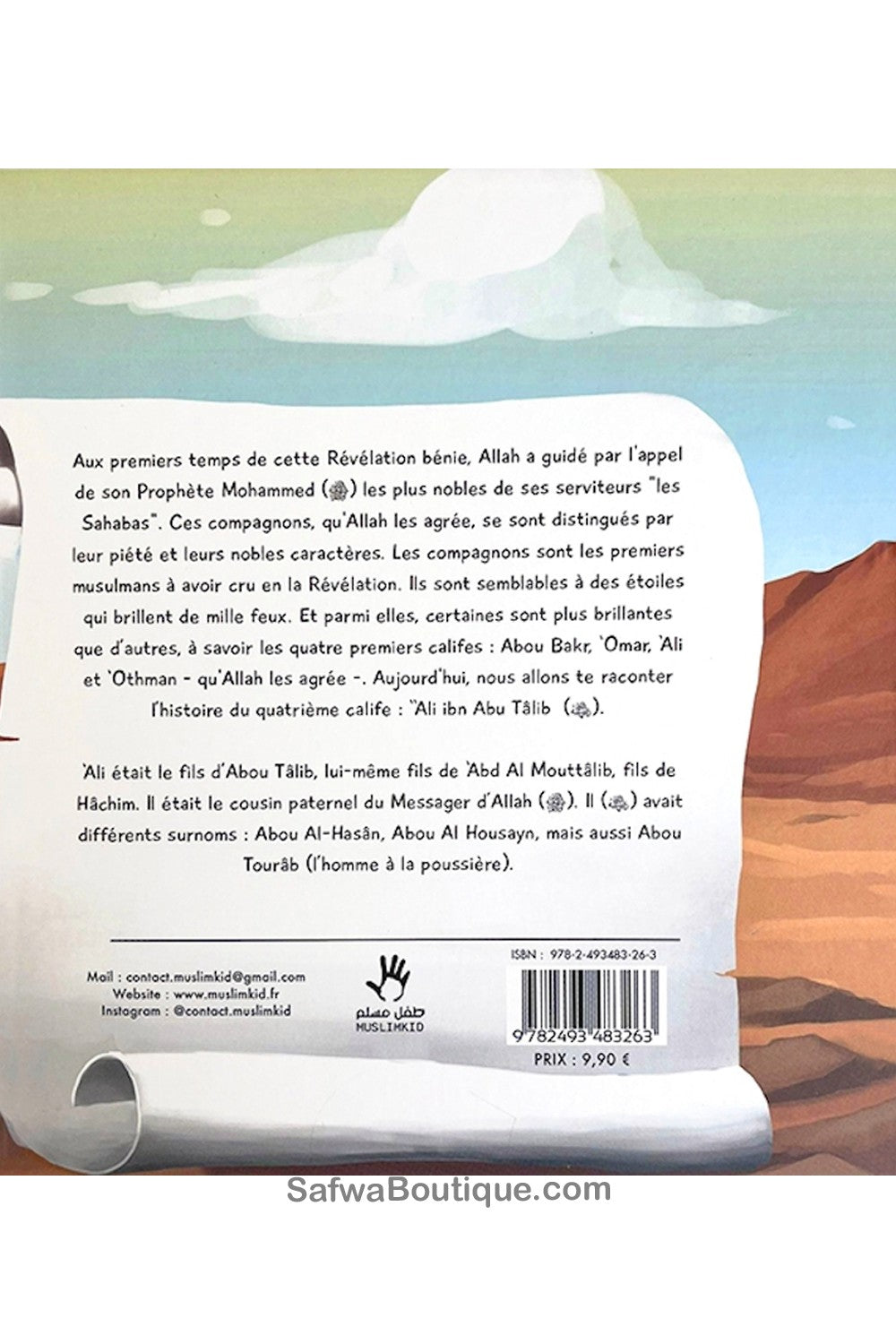 L'histoire de Ali ibn Abu Tâlib (3 / 6 ans) - Éditions MuslimKid