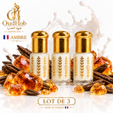 Musc Tahara Ambre – Musc Intime Sans Alcool 3 ml - Fabriqué en France – OudHob | عود الحب