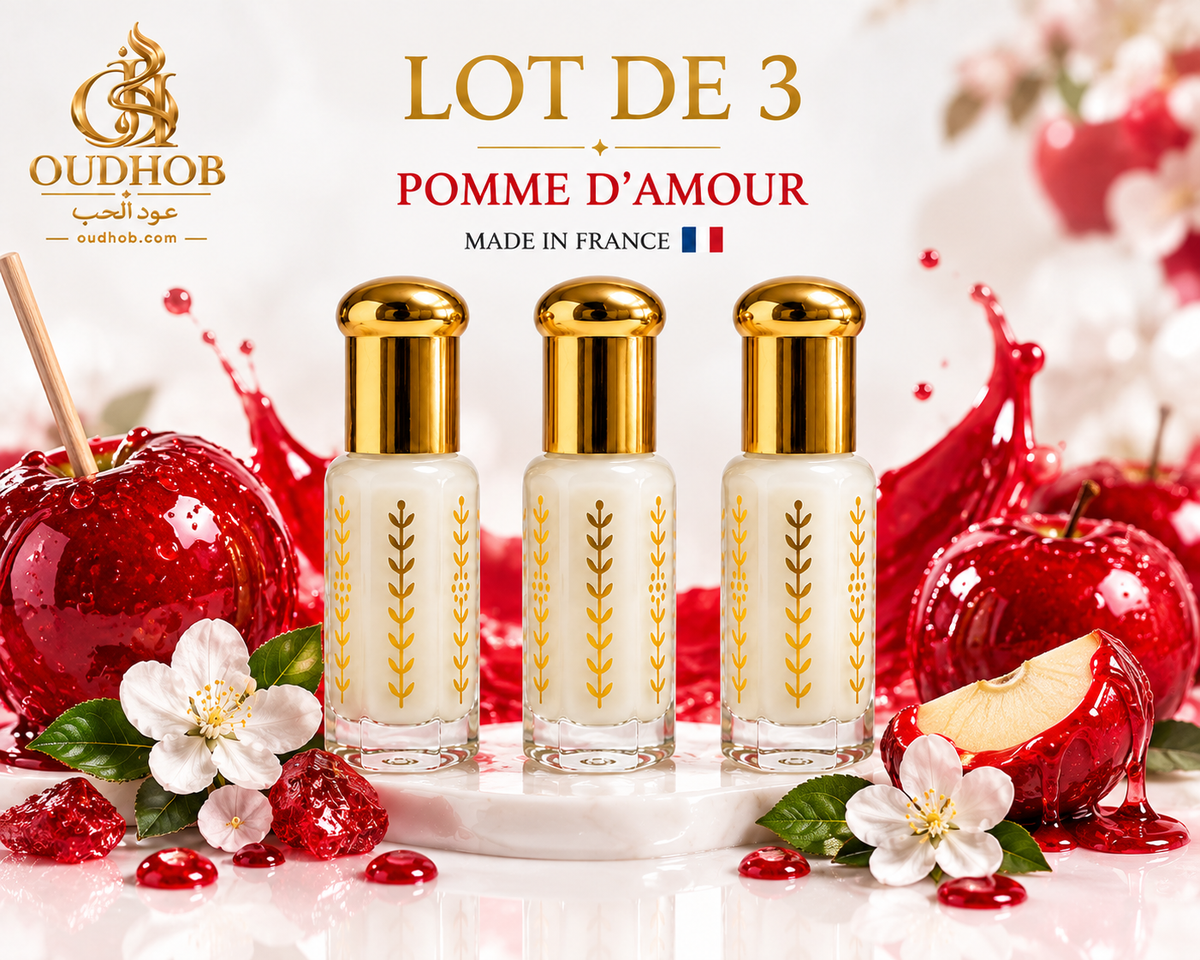 Musc Tahara Pomme d’Amour – Intimate Musk Alcohol-Free 3 ml – OudHob | عود الحب