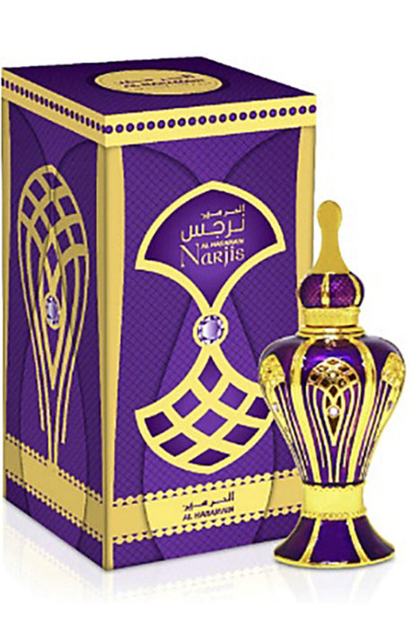 Huile de parfum Narjis 15mL - Al Haramin Perfumes