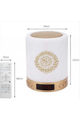 Veilleuse Coranique MP3, Lampe Led Coranique SQ112, Bluetooth avec télécommande - Equantu SQ112