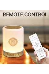 Veilleuse Coranique MP3, Lampe Led Coranique SQ112, Bluetooth avec télécommande - Equantu SQ112