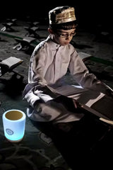 Veilleuse Coranique MP3, Lampe Led Coranique SQ112, Bluetooth avec télécommande - Equantu SQ112