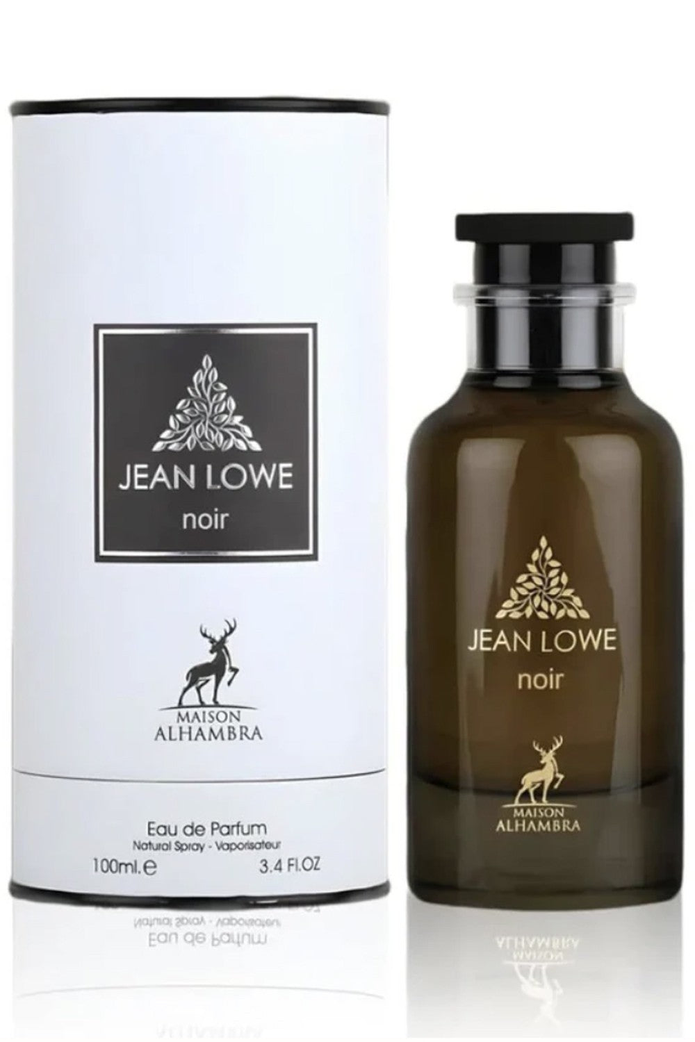 Eau de Parfum Jean Lowe NOIR (ombre) Alhambra 100mL - Maison Alhambra Perfumes Dubaï