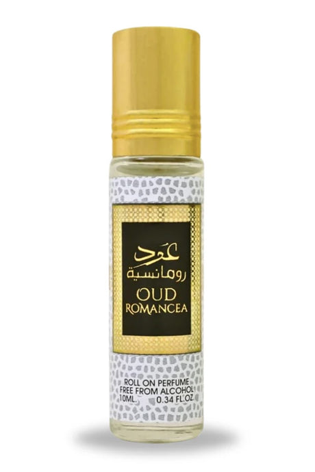 Eau de Parfum Roll on Oud Romancea 10ml - Ard Al Zaafaran Dubaï