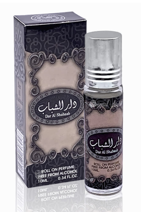 Eau de Parfum Roll on Dar al Shabaab 10ml - Ard Al Zaafaran Dubaï
