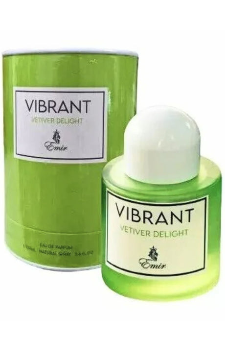 Eau de Parfum Vibrant Vetiver Delight 100mL - Emir Paris Corner