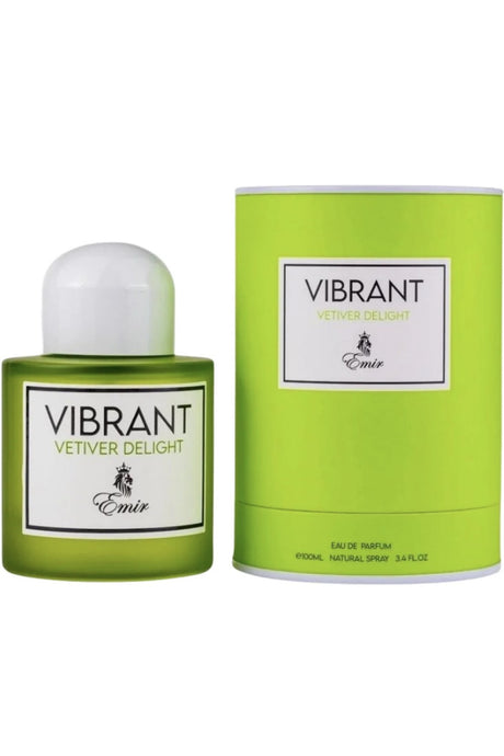 Eau de Parfum Vibrant Vetiver Delight 100mL - Emir Paris Corner