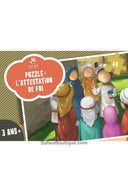 Puzzle: L'Attestation de Foi (ASHAHADA) - Éditions MuslimKid
