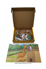 Puzzle La Girafe - Éditions MuslimKid
