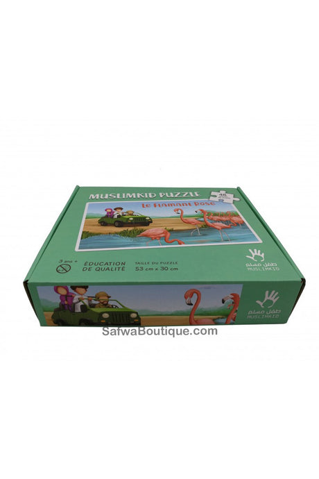 Puzzle Le Flamant rose - Éditions MuslimKid