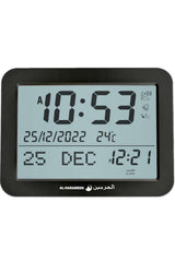 Adhan Horloge AL-HARAMEEN HA-7021, Horloge horaires Azan réveil numérique musulmane