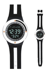 Montre de sport islamique AL-HARAMEEN HA-6505 Montre horaires Adhan étanche, Montre azan numérique