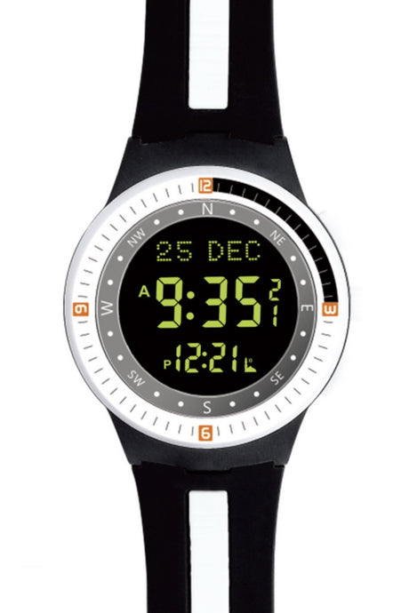 Montre de sport islamique AL-HARAMEEN HA-6505 Montre horaires Adhan étanche, Montre azan numérique