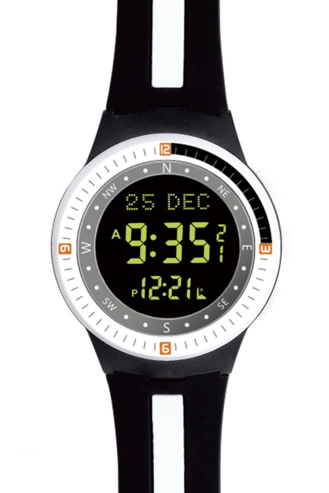 Montre de sport islamique AL-HARAMEEN HA-6505 Montre horaires Adhan étanche, Montre azan numérique