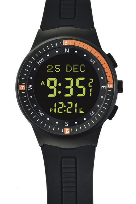 Montre de sport islamique AL-HARAMEEN HA-6505 Montre horaires Adhan étanche, Montre azan numérique