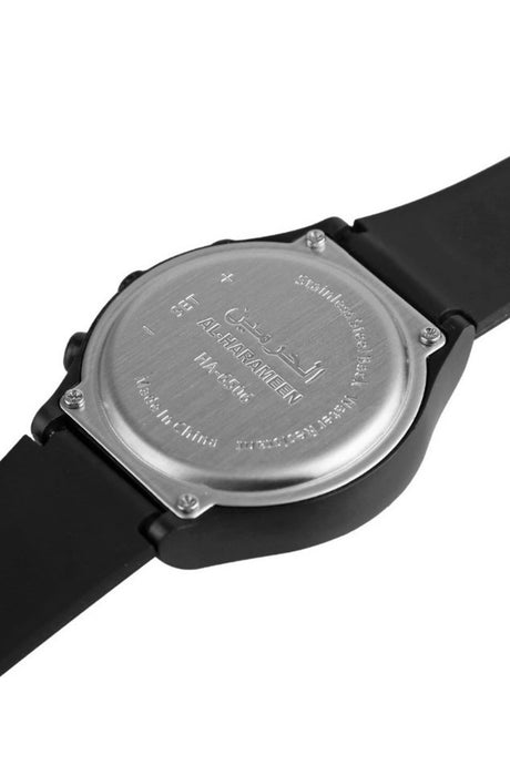Montre de sport islamique AL-HARAMEEN HA-6505 Montre horaires Adhan étanche, Montre azan numérique
