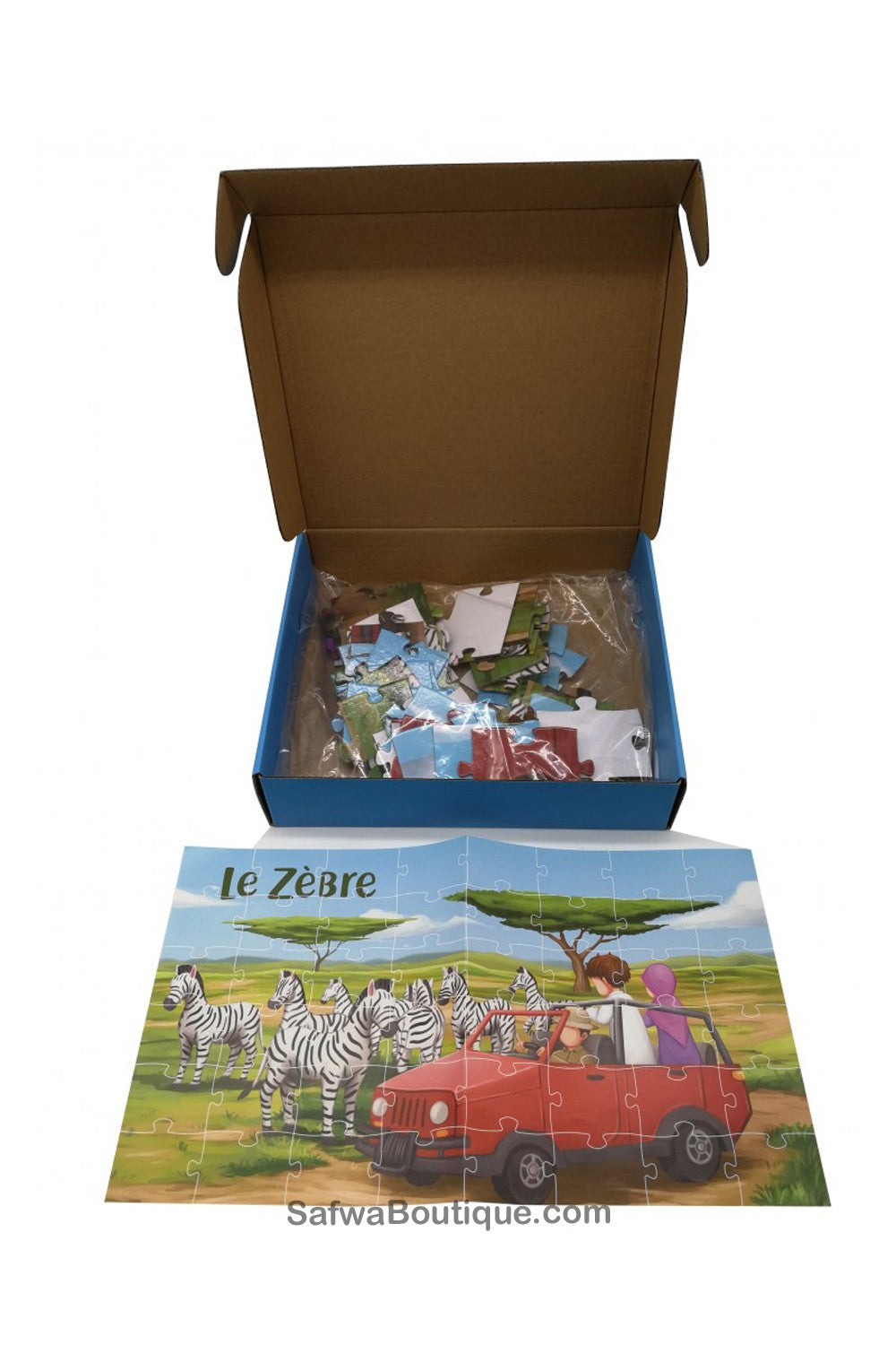 Puzzle Le Zèbre - Éditions MuslimKid