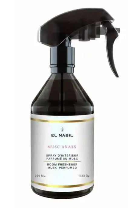 Spray d’Intérieur, Room Freshener MUSC ANASS 350mL - El Nabil