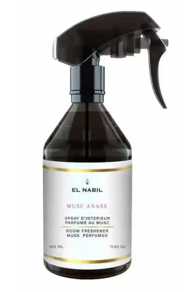 Spray d’Intérieur, Room Freshener MUSC ANASS 350mL - El Nabil