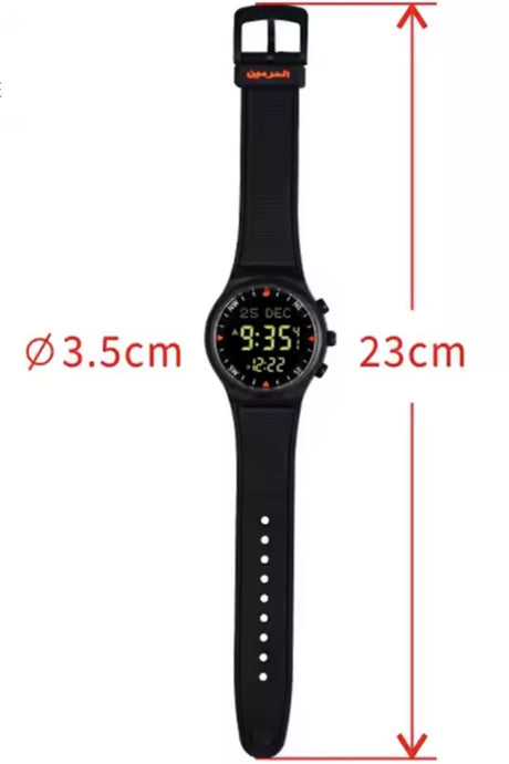 Montre de Sport originale AL-HARAMEEN HA-6506 Montre horaires Azan, Montre azan numérique