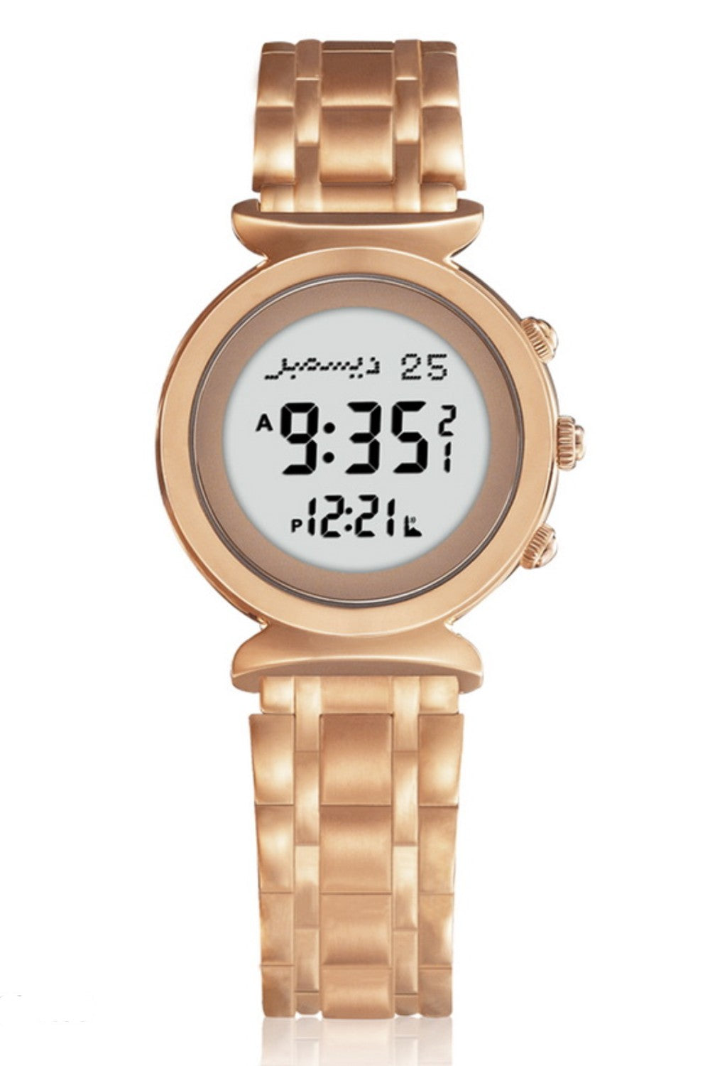 Montre de luxe originale AL-HARAMEEN HA-6330 Montre horaires Azan numérique