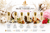 Musc Tahara Discovery Set N°1 – 6 Tuoksua × 3 ml – Alkoholiton – OudHob | عود الحب