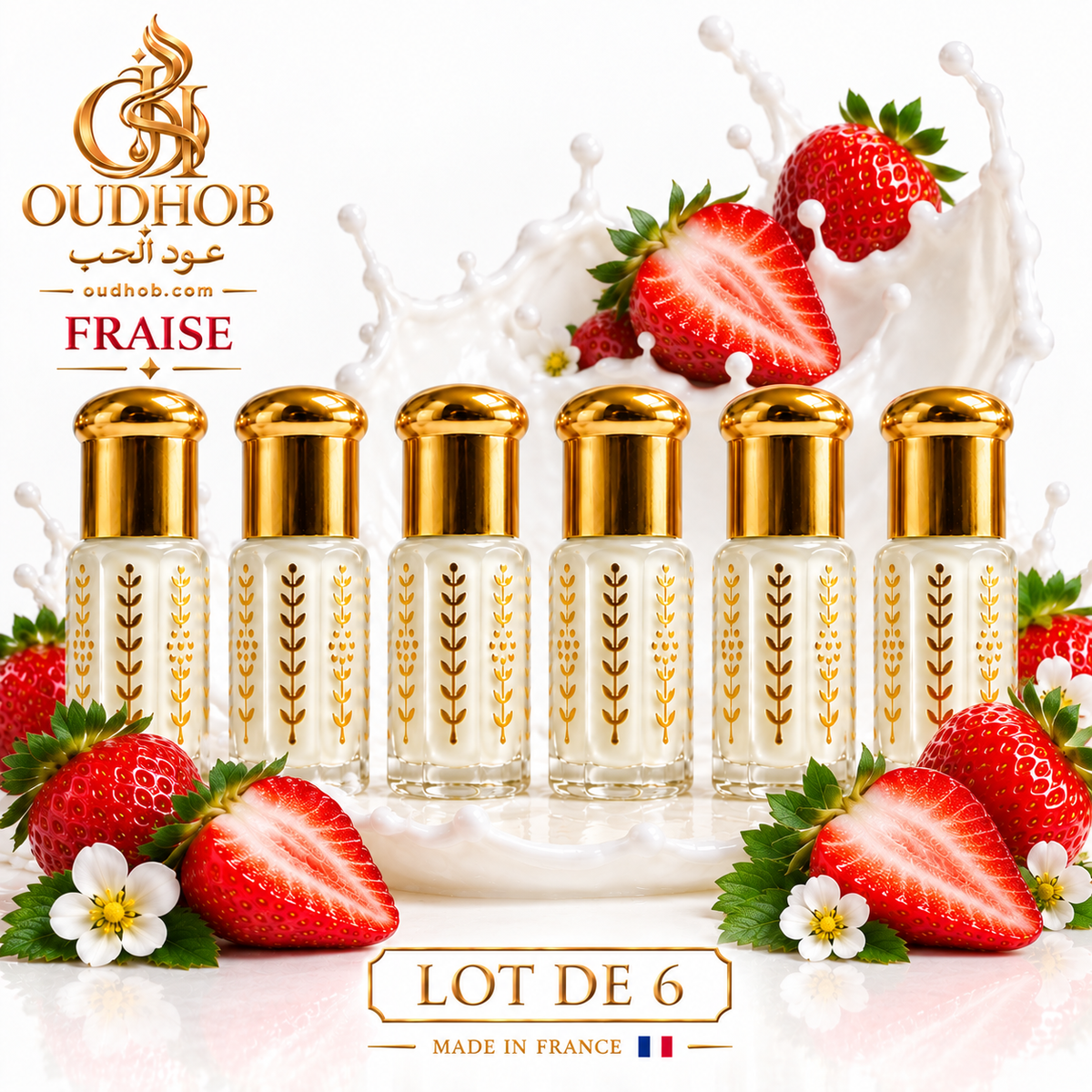 Musc Tahara Fraise – Intiimimyski ilman alkoholia 3 ml – OudHob | عود الحب